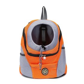 Pet Outing Backpack (Color: orange, size: S)