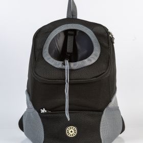 Pet Outing Backpack (Color: black, size: M)